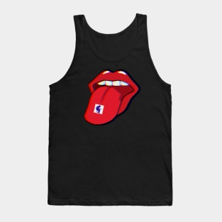 Widespread Panic Houser Acid Trippy Tongue Tank Top